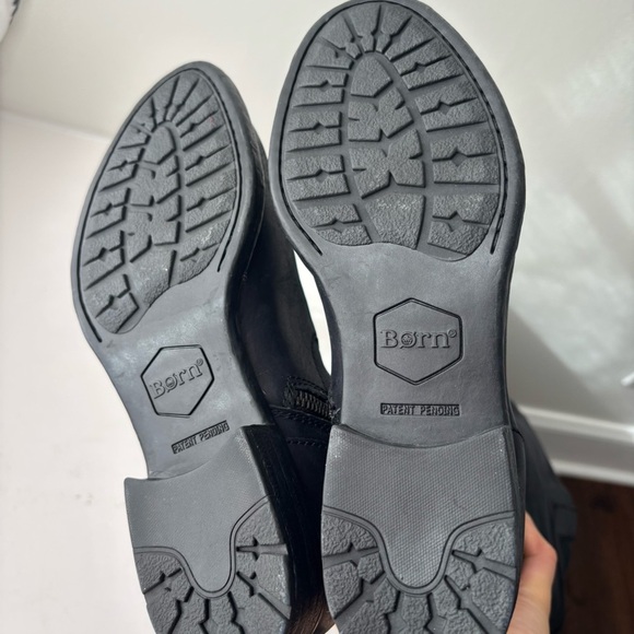 NEW Born Shaunie Leather Knee High Tall Riding Boots, Black 6 US Wide - Picture 8 of 9